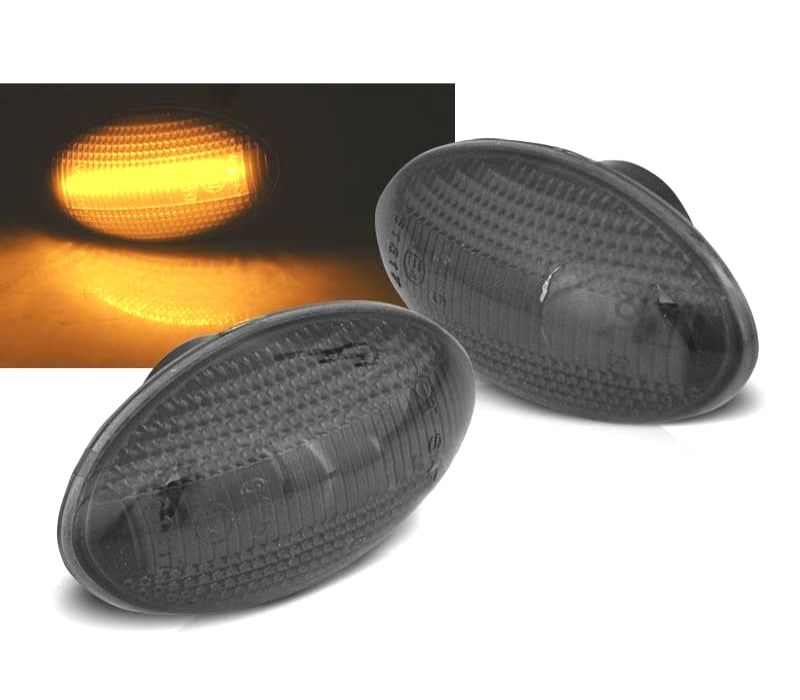 PISCAS LATERAIS LED DINÂMICOS MINI COOPER R50 R52 R53 01-08