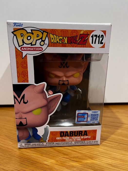 Funko POP Dabura #1712 (Dragon Ball Z) novo e com a caixa danificada