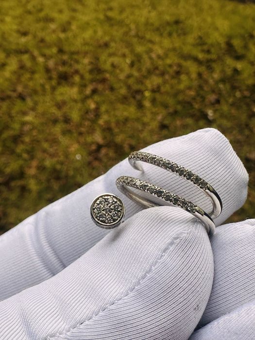 Золотое кольцо гвоздь cartier 585