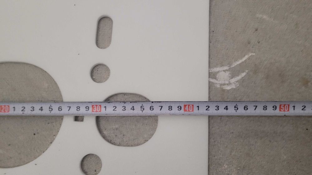 Podkładka akustyczna do miski WC lub bidetu