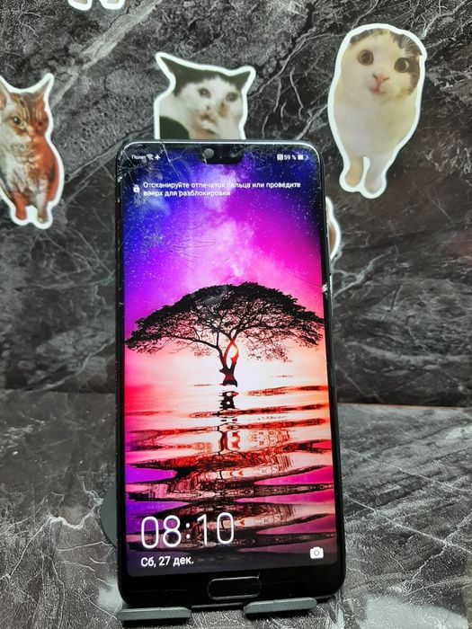 Huawei p20 4/128gb битий