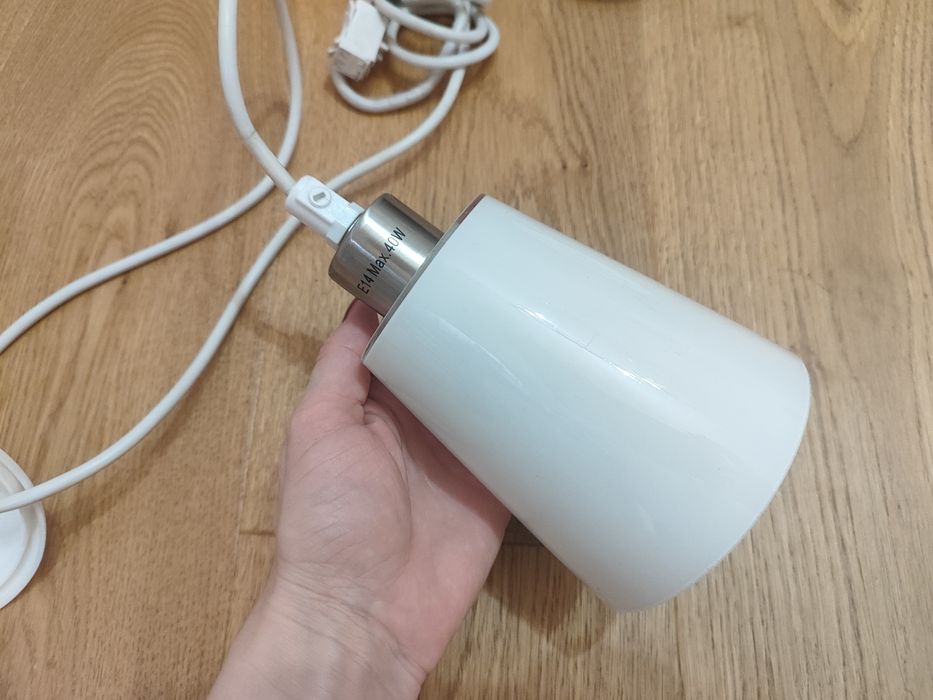 Lampa szklana wisząca