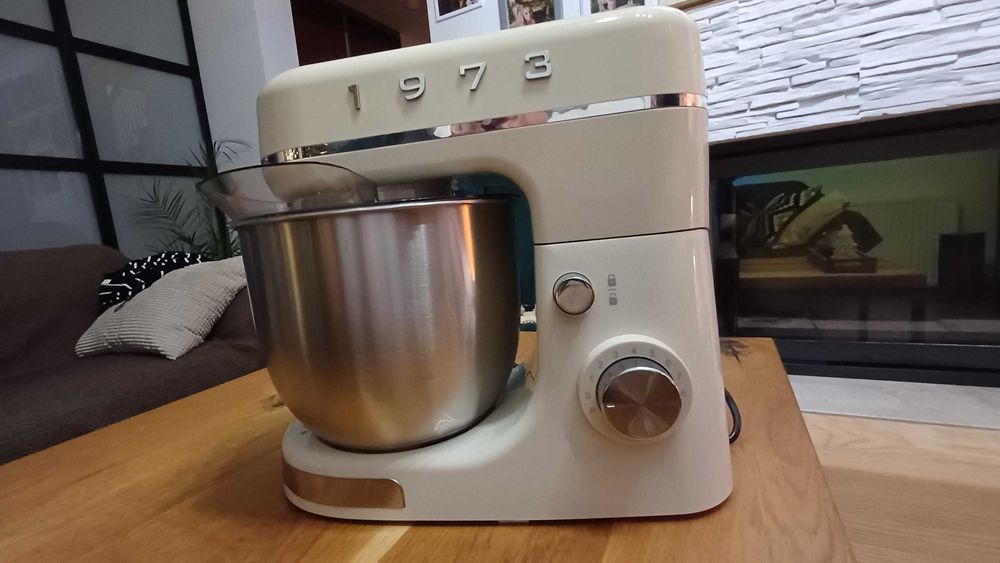 SILVERCREST Robot kuchenny planetarny Retro 1973 SKML 600 W beżowy