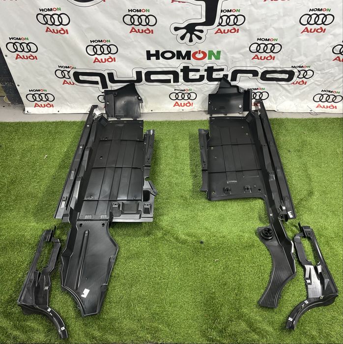 Захист днища audi q5 8r защита на поріг Ауді Ку5