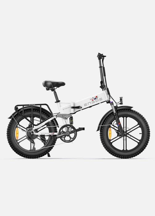 Rower Elektryczny Składany Engwe Engine X 250W Biały