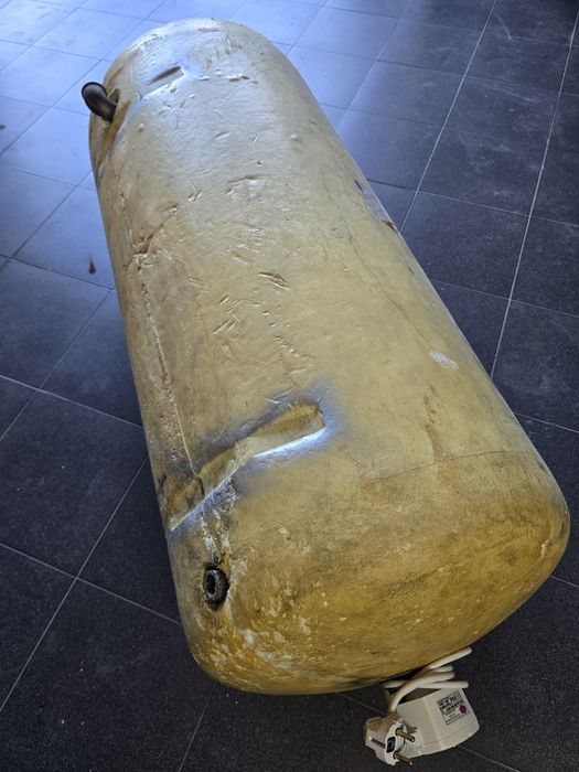 Boiler Zbiornik dwupłaszczowy ERMET 140l z grzałką / pompa wody / dmuchawa /  sterownik pieca