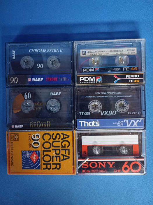 lote 20 cassetes usadas (nº2)