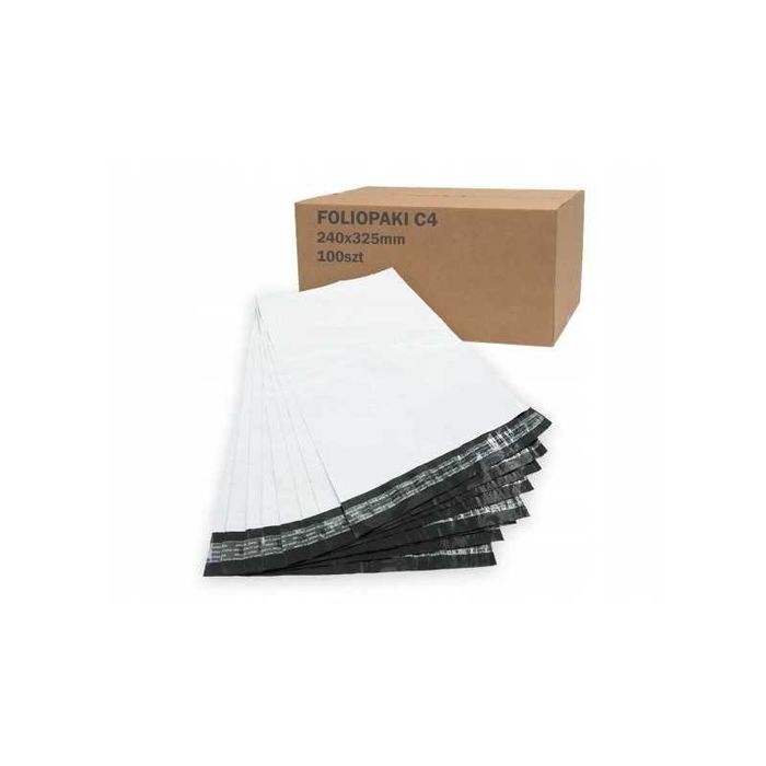 Foliopaki C4 240x325mm 100szt.