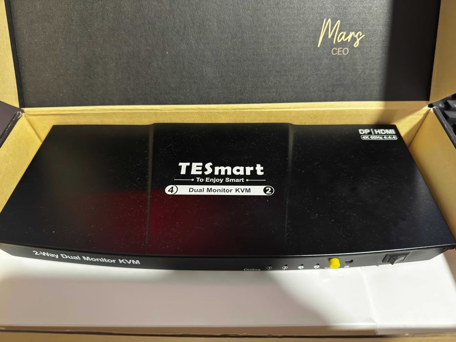 Tesmart KVM Dual Monitor