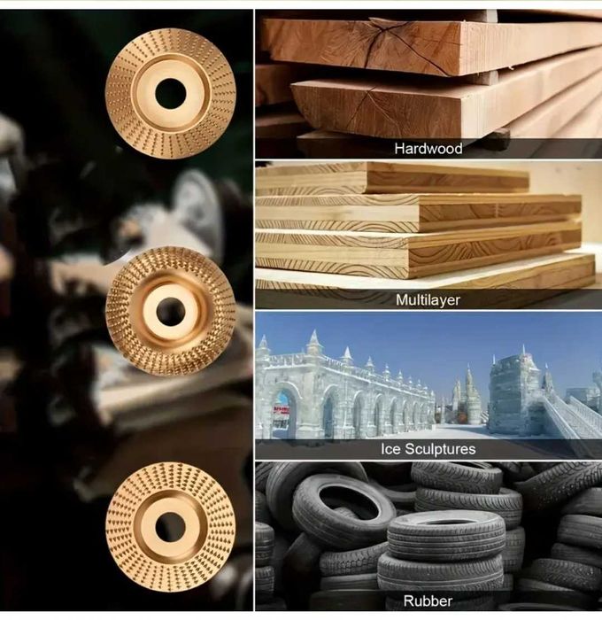 Комплект дисків для шліфування та різьби (3 шт.) – нові!
