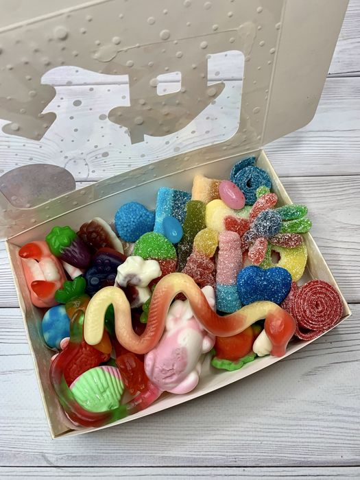 Мармеладний желейний солодкий бокс желейки мармелад подарунок