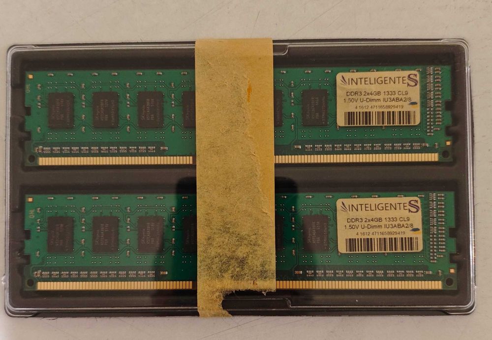 Inteligentes 8 Gb (2x4GB) DDR3 1333