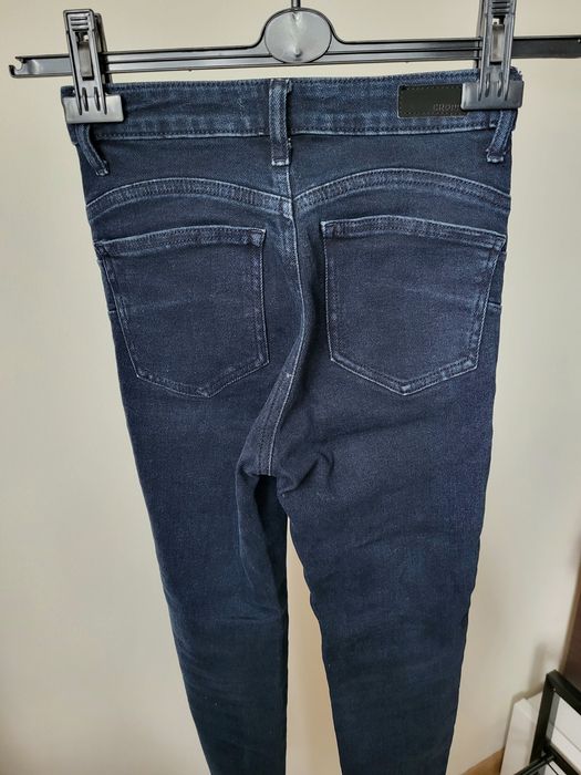 Jeansy Denim Cropp push up rozmiar xxs xs