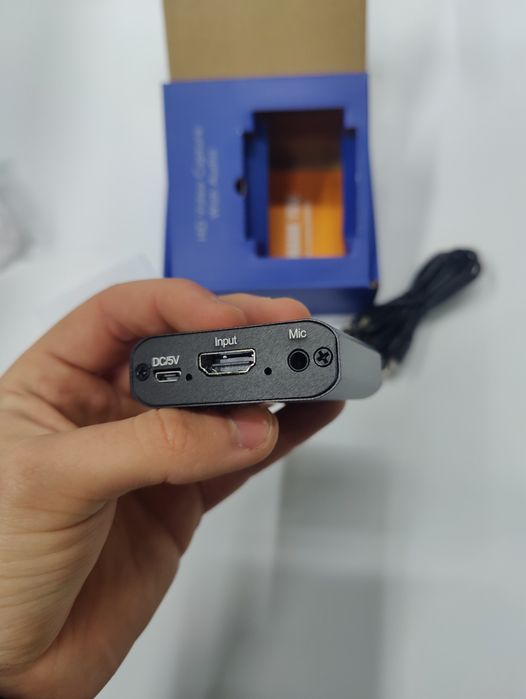 Video capture with audio 4k