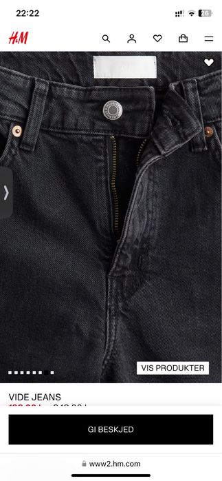 Джинси H&M 42р(eur)