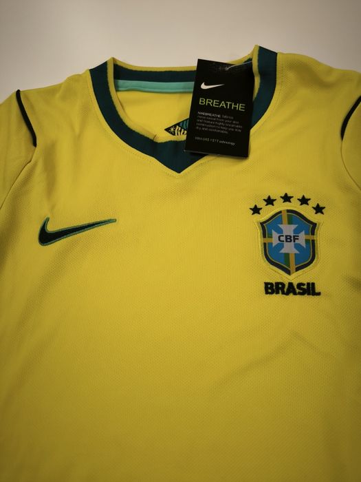 Conjunto de criança da seleção do Brasil - 6-7 anos