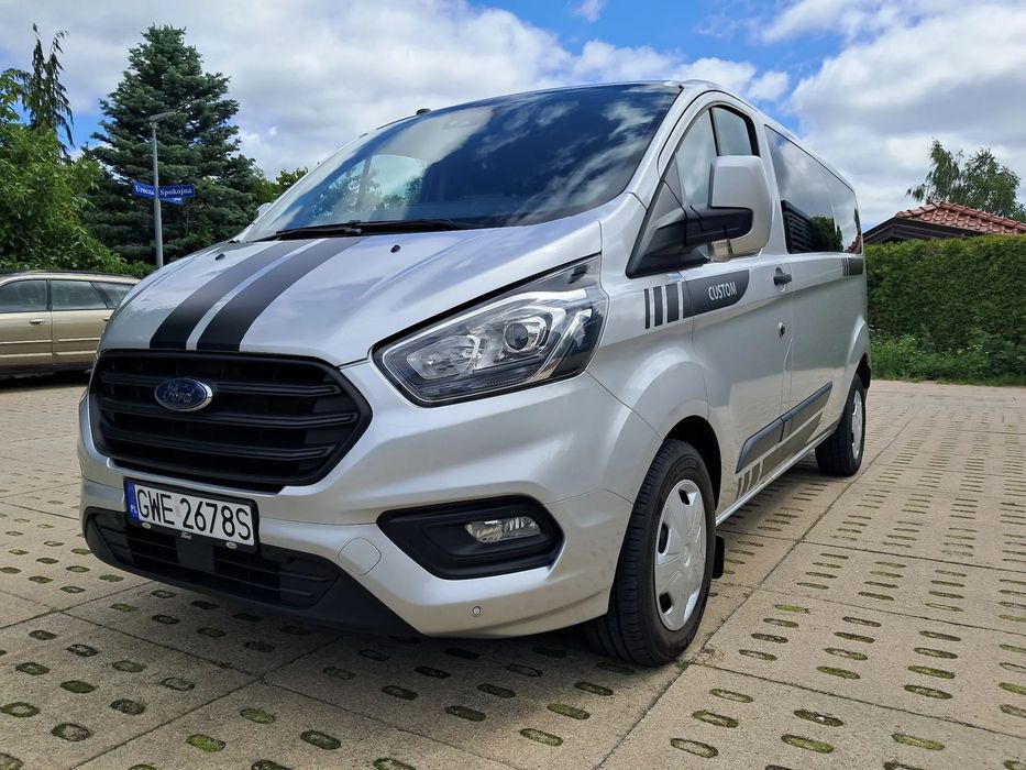Ford Transit Custom 2.0 Diesel 130 Km 9Cio Osobowy PL Salon Zapraszam