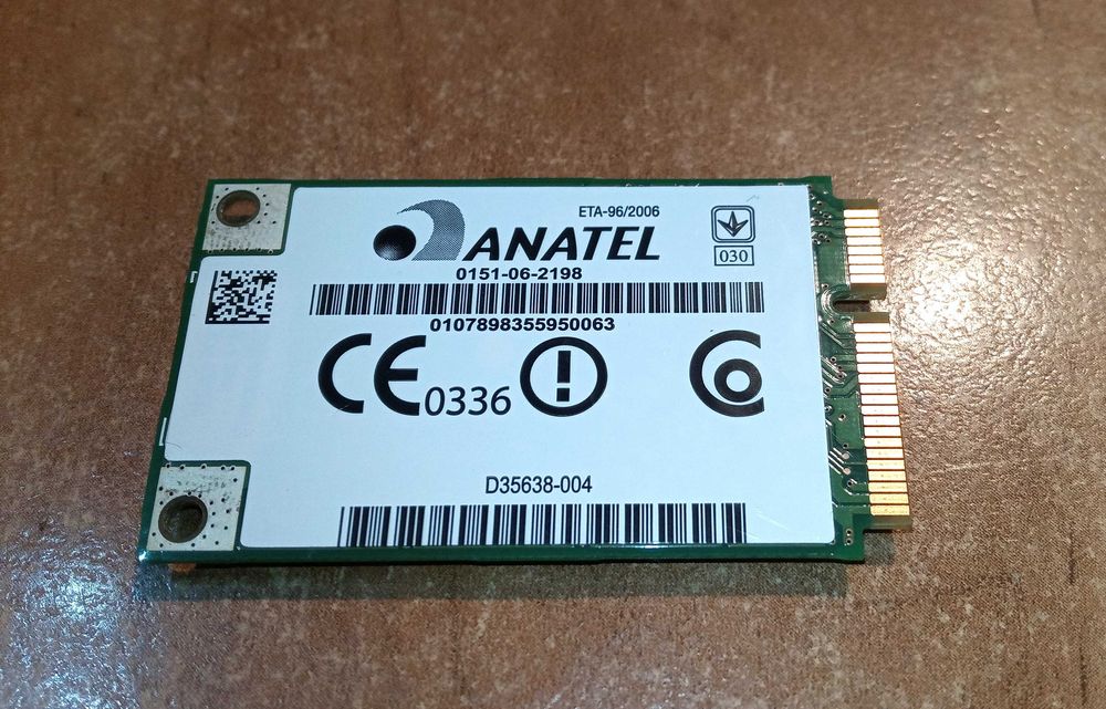 Karta WiFi Intel Anatel miniPCI-E WLAN WM3945ABG