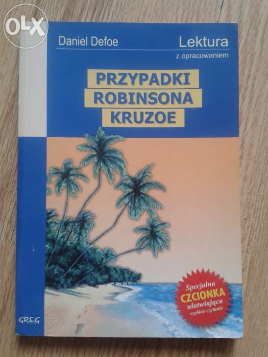 Lektura z opracowaniem "Przypadki Robinsona Kruzoe"