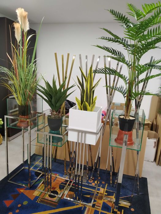 Artigos decorativos em inox