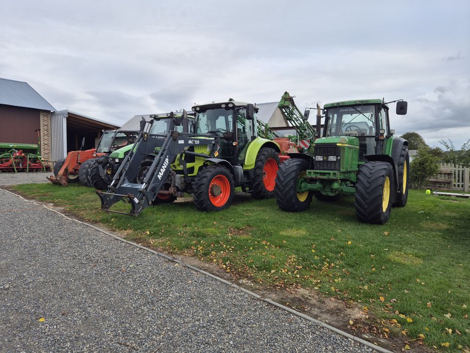 John Deere 6910S am. oś pneumatyka bardzo ładny oryginał 2001r 50km/h BRUTTO MF6490 Puma 180 MK3 150 TS125A Arion 510