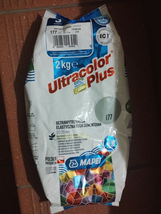 Fuga elastyczna Mapei 2 kg nr 177