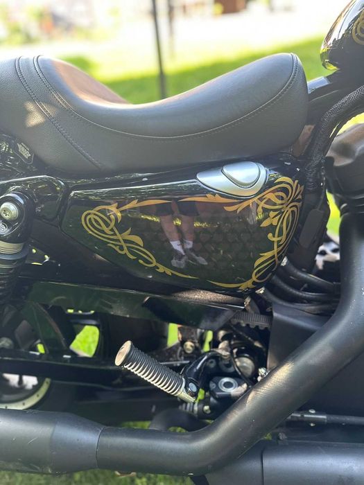 Harley-Davidson Sporster XL1200 Iron 2021 Аерографія