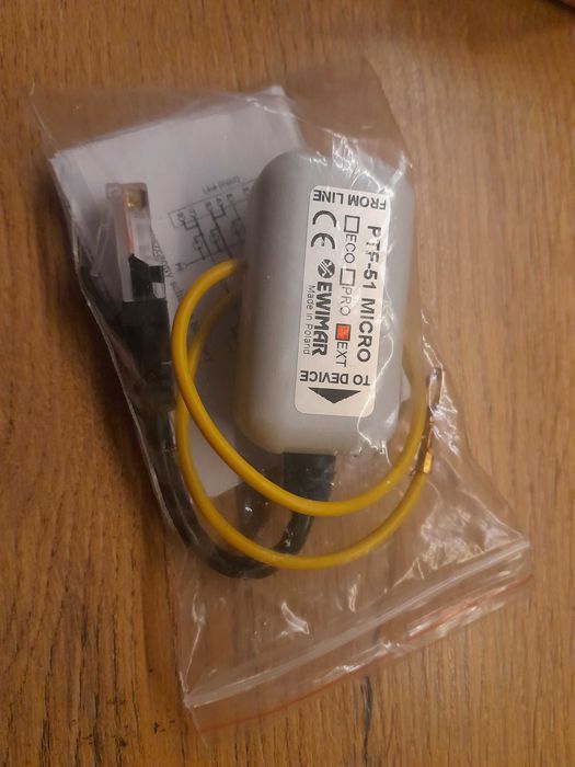 PTF-51-EXT Zabezpieczenie przepięciowe kamer IP