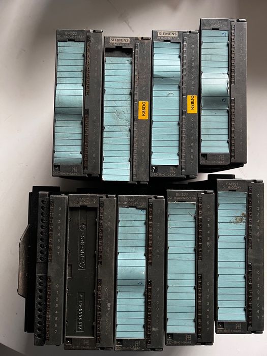 Duży zestaw Siemens S7-300 PLC CPU315 ET200M Profibus SITOP RFID Micromaster