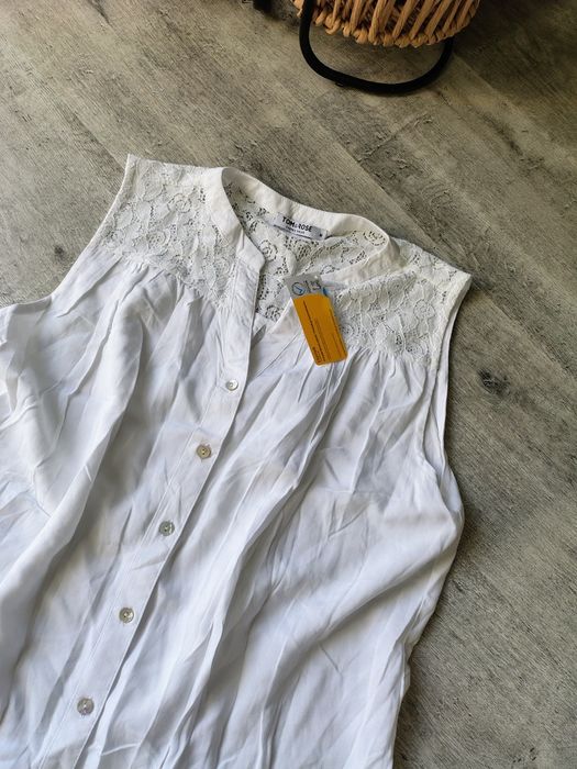 Nowa biała koszula *koronka