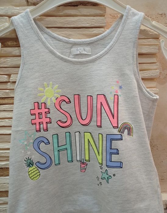 T-shirt bez rękawów