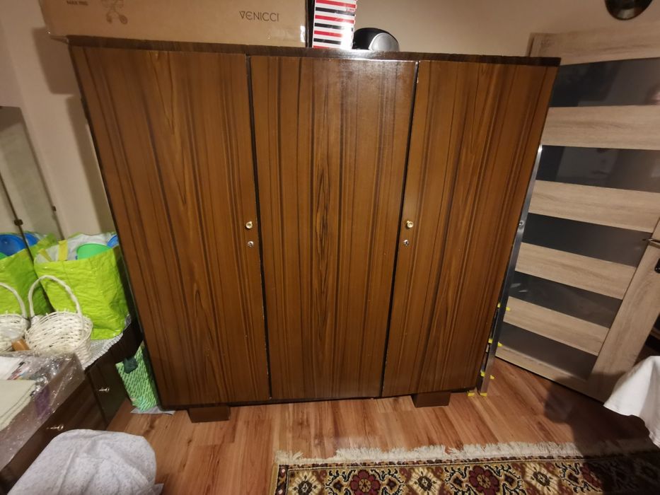 Duża stara szafa 1966 retro PRL