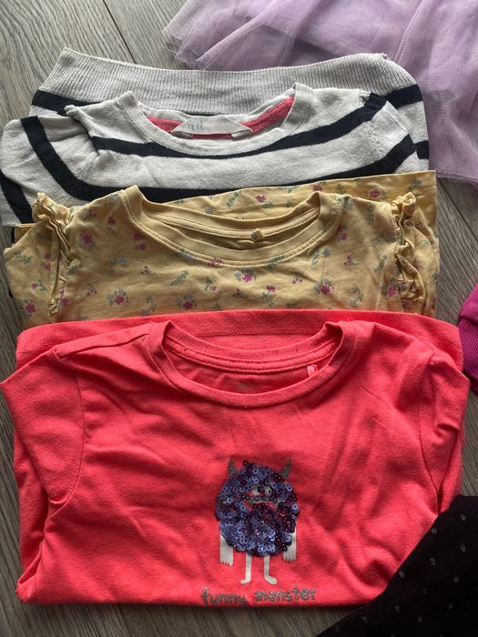 Paka ciuchów dla dziewczynki roz 104