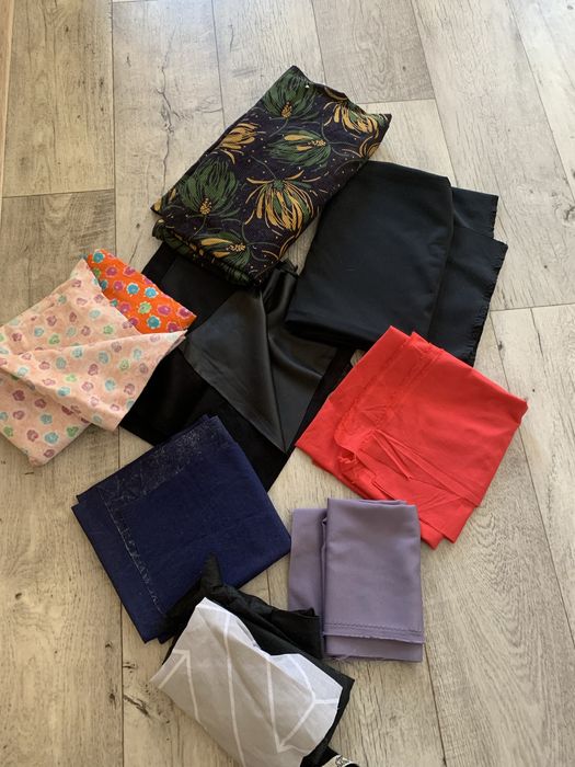 Отрезы тканей для рукоделия