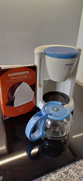Maquina de cafe cafeteira elétrica UFESA carpacio plus 20 impecável