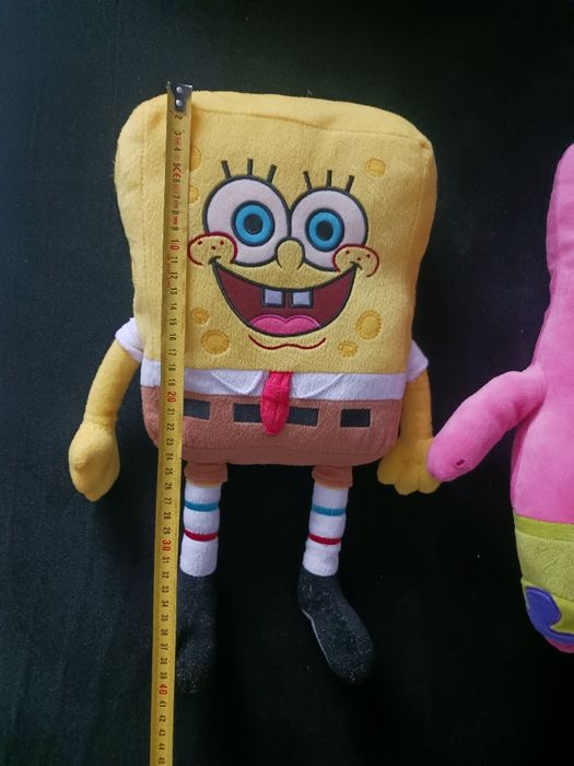 Maskotki Spongebob i Patryk / 40cm