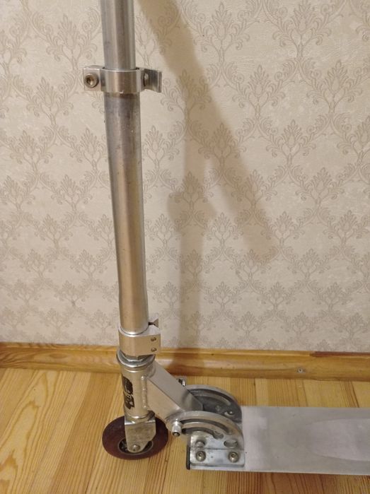 Самокат детский двухколёсный металлический, б/у