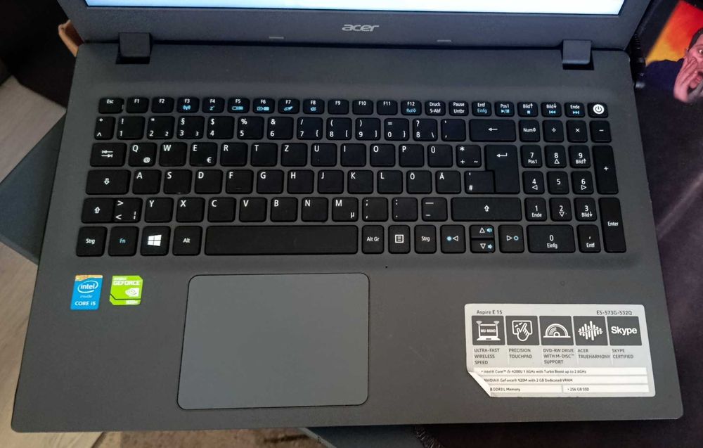 Notebook Acer gpu: Nvidia