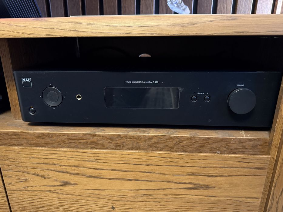 Nad 368 + MDC BluOS 2i + Kef Q750