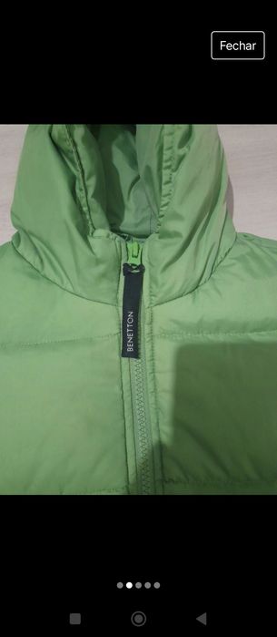 Casaco Benetton Tamanho 18/24 Meses