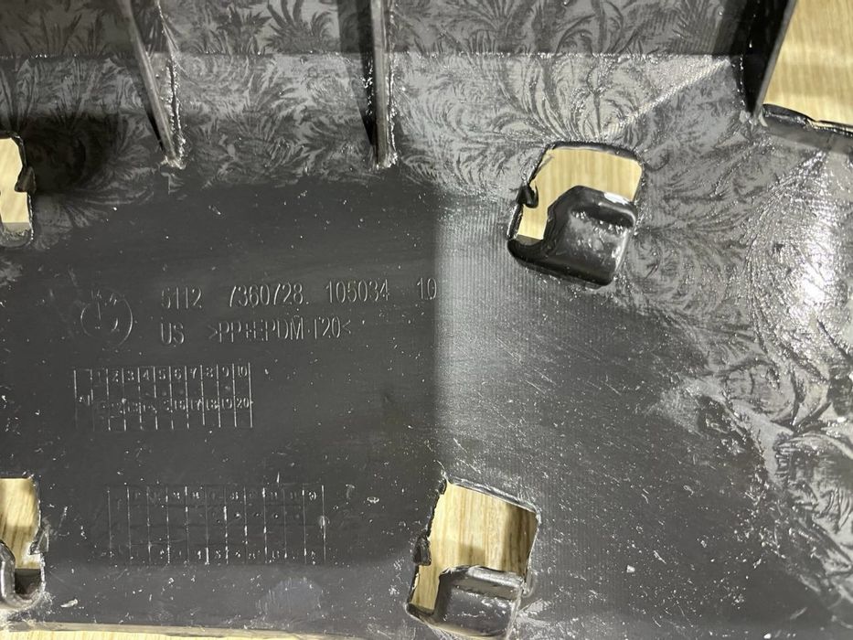 Бампер задний BMW X6 F16 / 2014 - 2019 г. \ Спойлер Диффузор