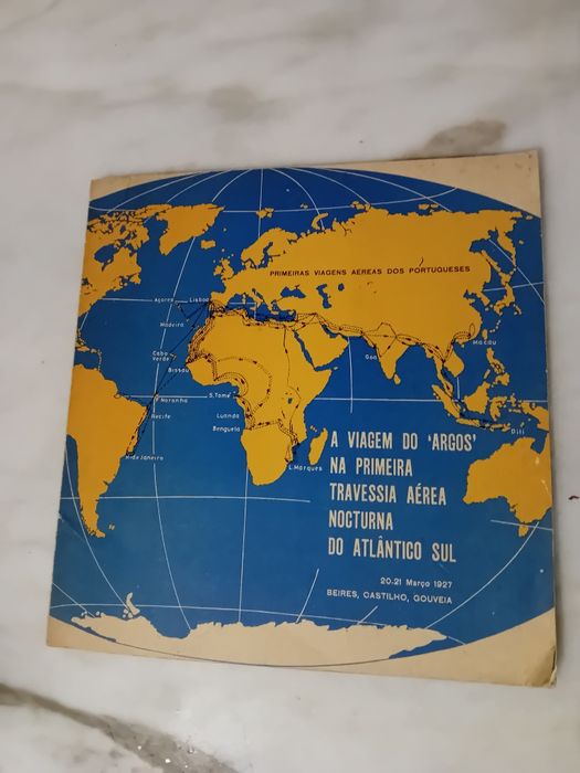 A Viagem do "Arcos" na Primeira Travessia Aérea Nocturna Atlântico Sul