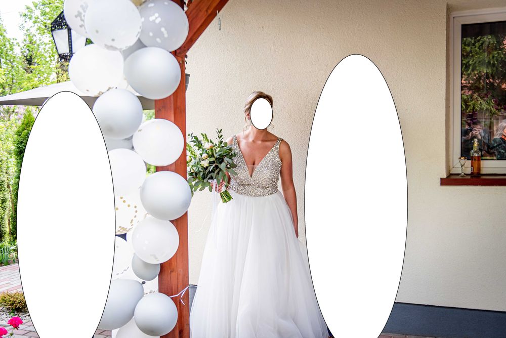 Suknia Ślubna Księżniczka wesele ślub Piękna jak nowa !