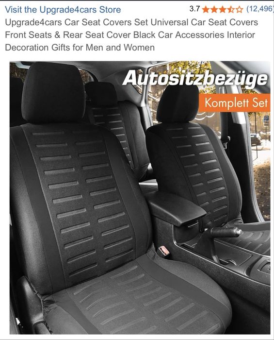 Jogo capa assento de carro