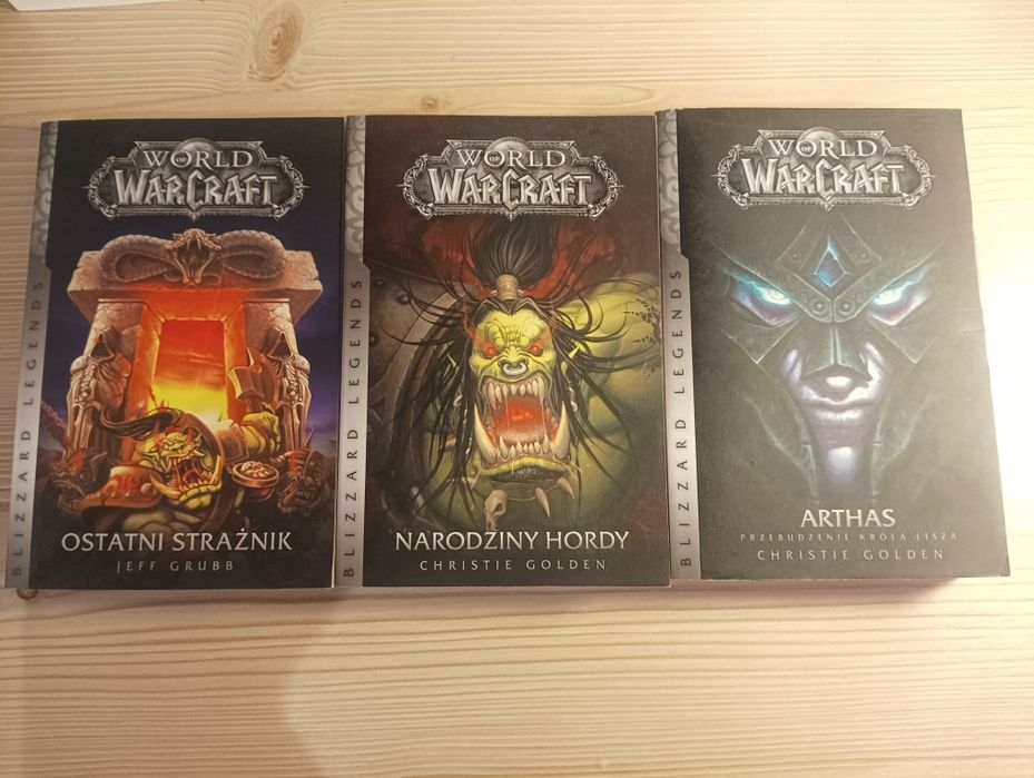 Książki w uniwersum Warcrafta po polsku