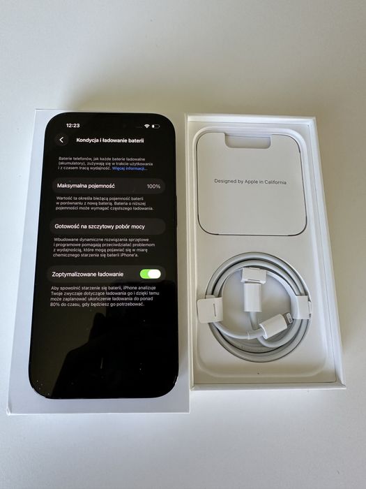 iPhone 14 PRO 100%bat. 256GB