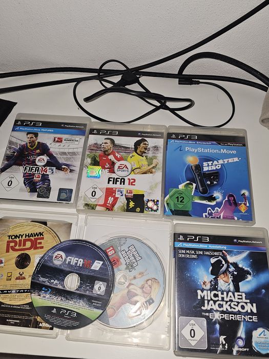 Bundle PS3 320GB + Xbox 360 + Jogos