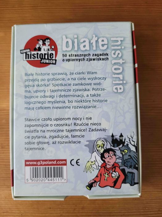 Gra "Białe historie" czarne historie junior