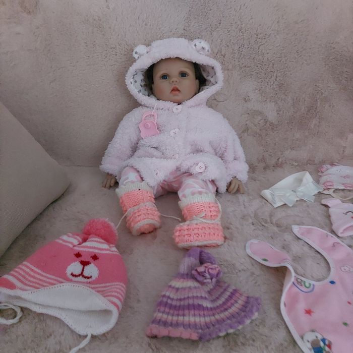 Реалистичная кукла Реборн 55см