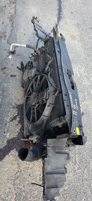 Pas przedni chłodnice wentylator belka Volkswagen Touareg I 7L 2.5 tdi